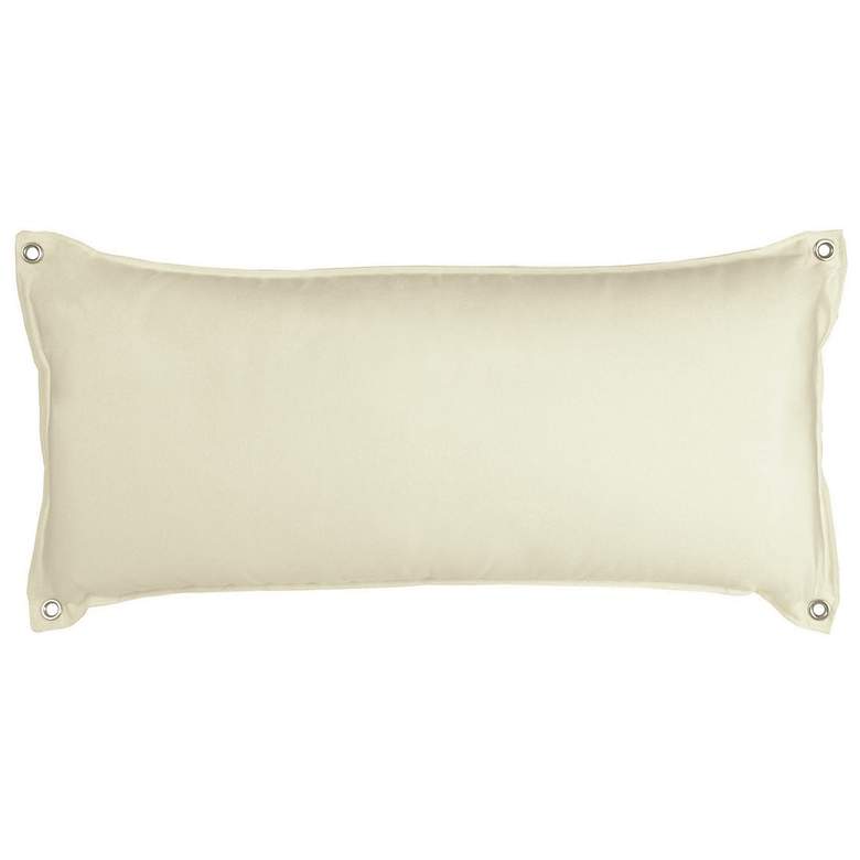 Image 1 Large Chambray Natural Hammock Pillow