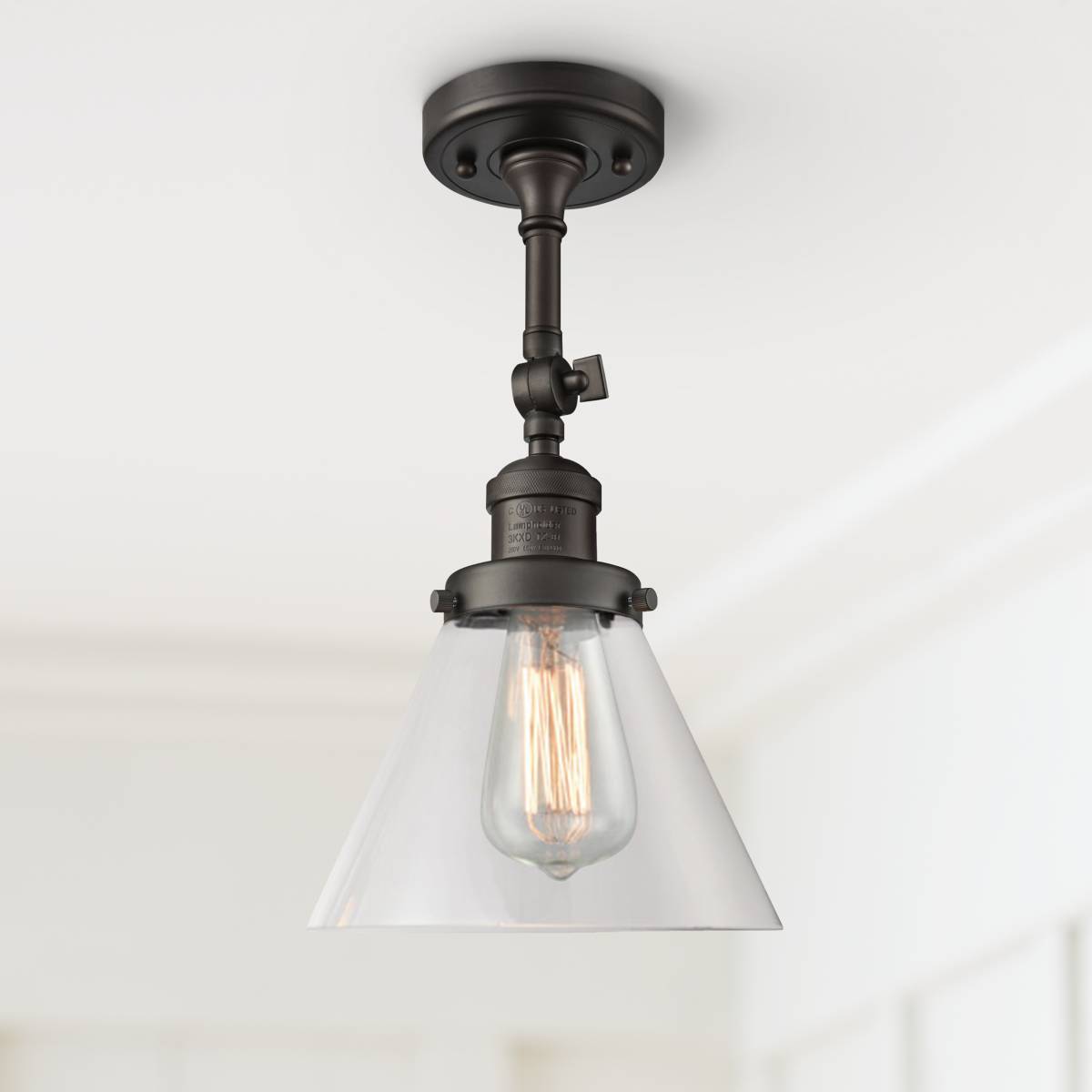 Industrial Close To Ceiling Lights - Page 3 | Lamps Plus