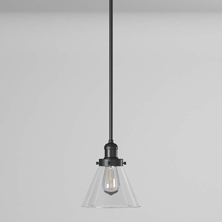 Image 1 Large Cone Mini Pendant Matte Black