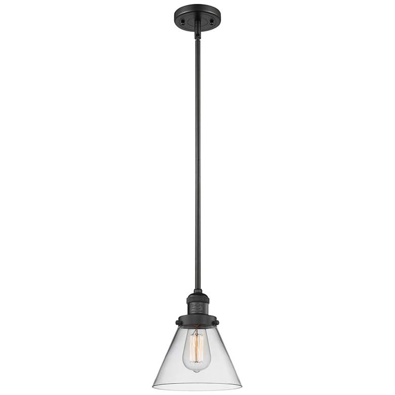 Image 5 Large Cone Mini Pendant Matte Black more views