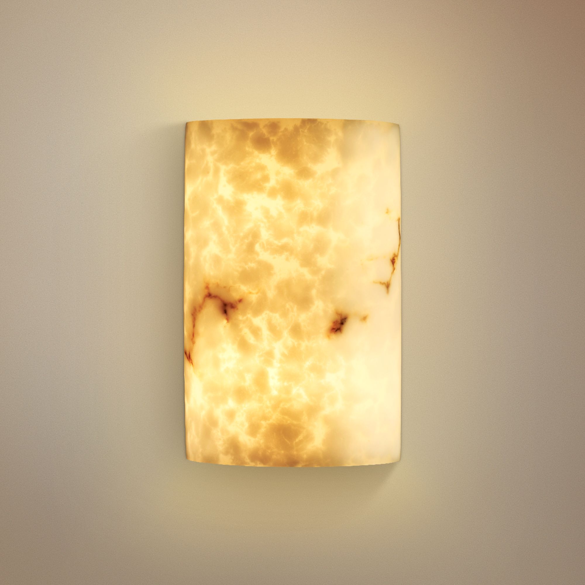 alabaster wall lamp