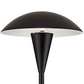 Image3 of Large Mushroom 18" High Black Low Voltage LED Path Light more views