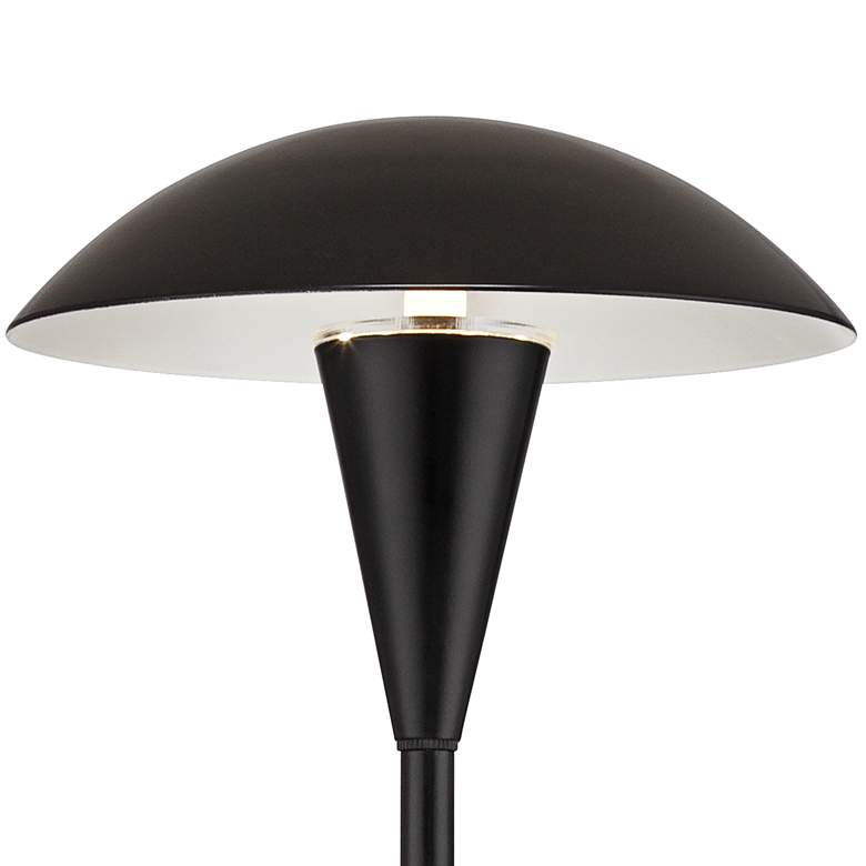 Image 3 Large Mushroom 18 inch High Black Low Voltage LED Path Light more views