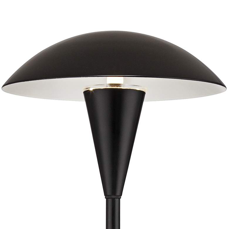 Image 3 Large Mushroom 18" High Black Low Voltage LED Path Light more views