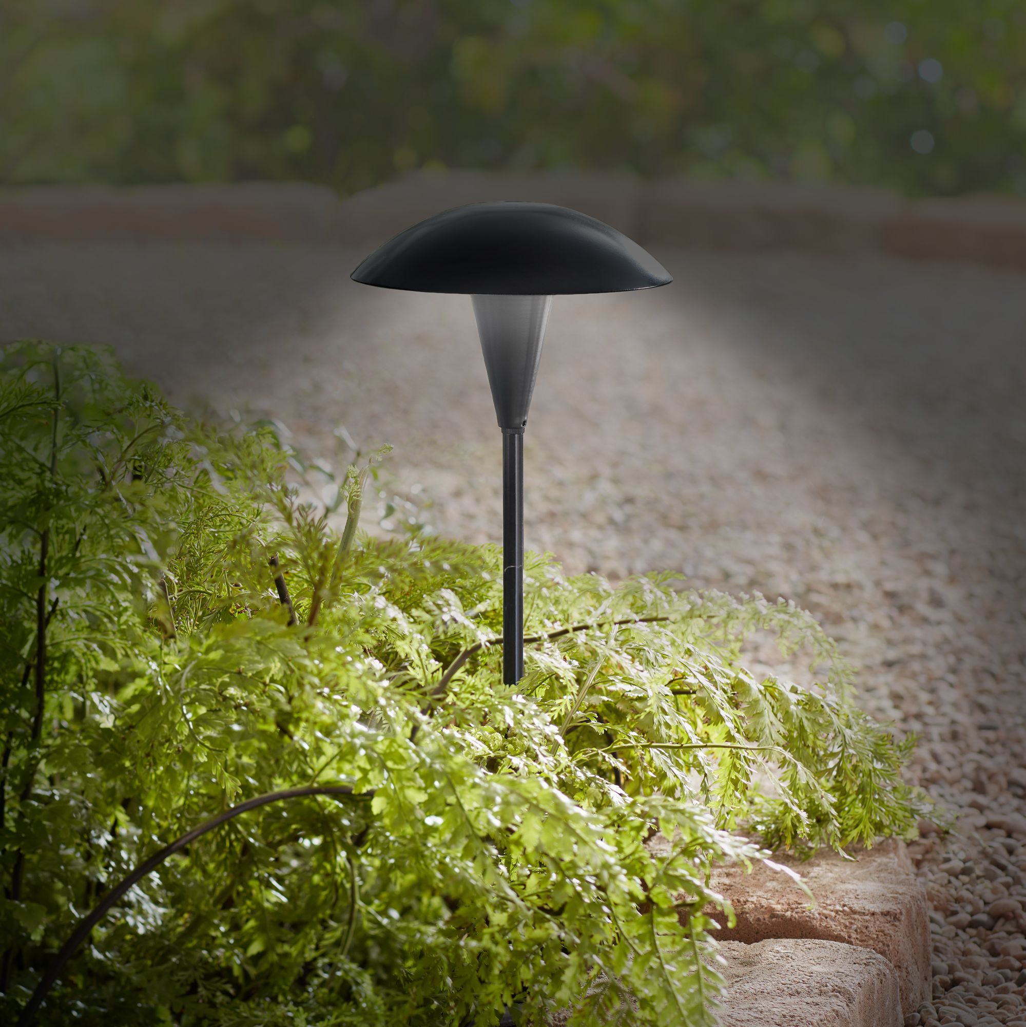 landscape lighting mushroom