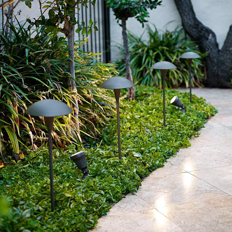 mushroom shaped landscape lights