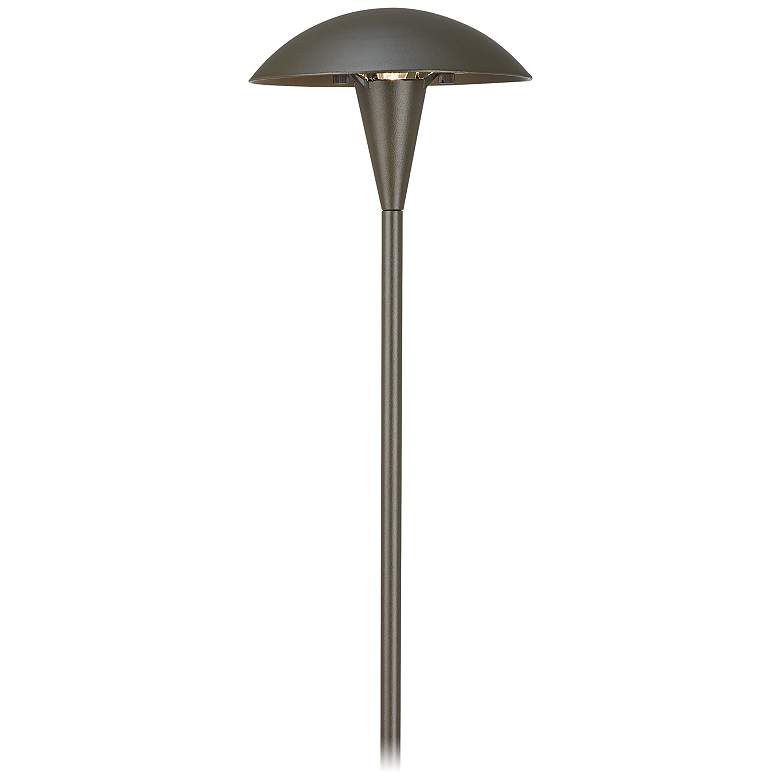 Image 1 Large Mushroom Bronze Low Voltage Path Light