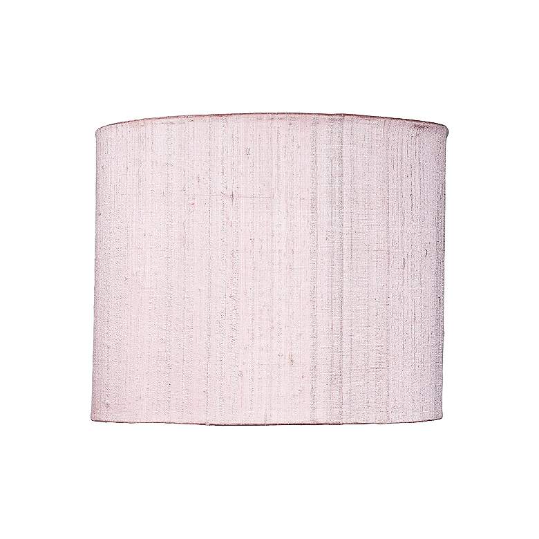Image 1 Large Pink Round Drum Lamp Shade 12x12x10 (Spider)
