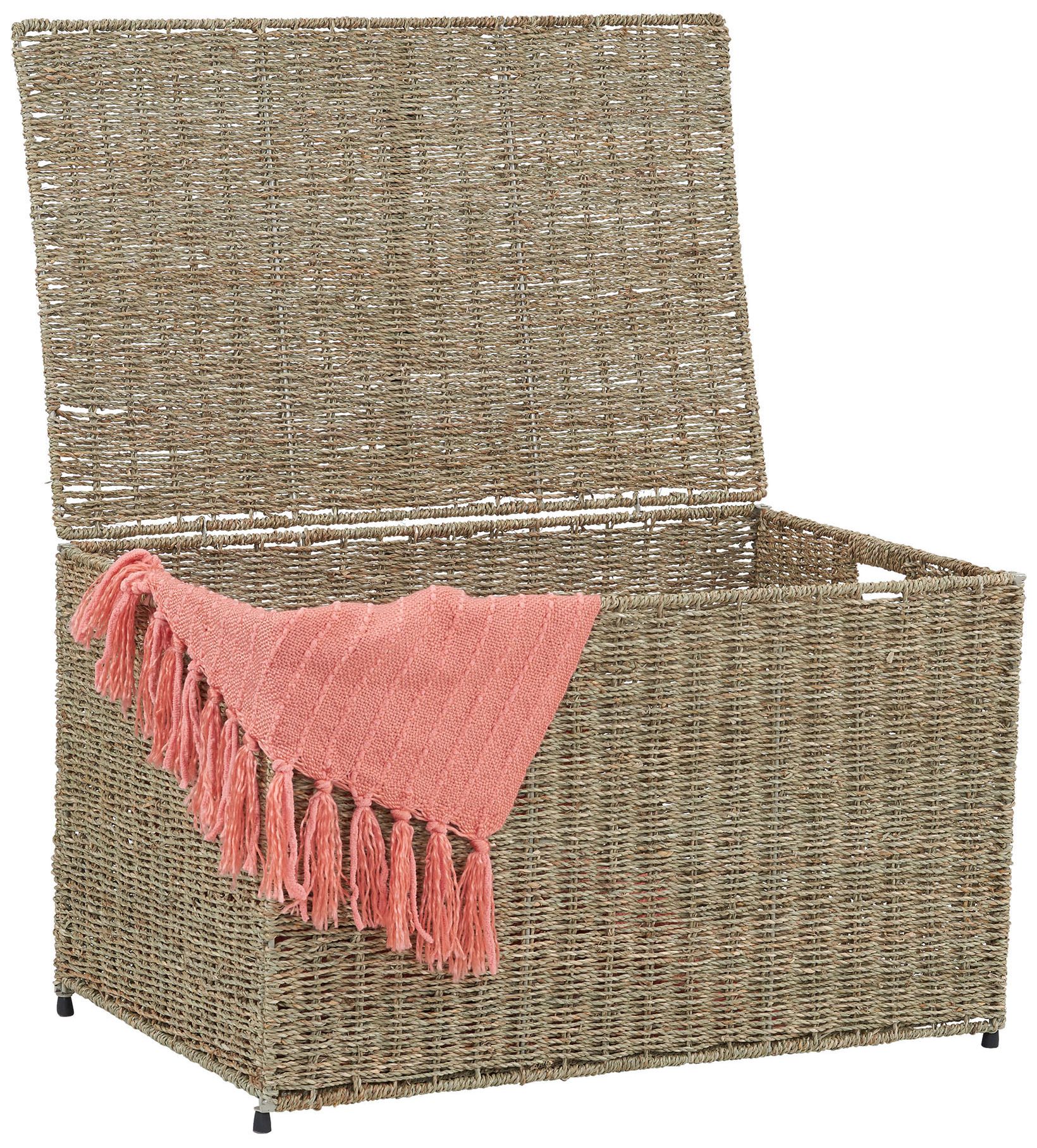 Image 3 Large Wicker Sturge Chest, Seagrass, Natural more views
