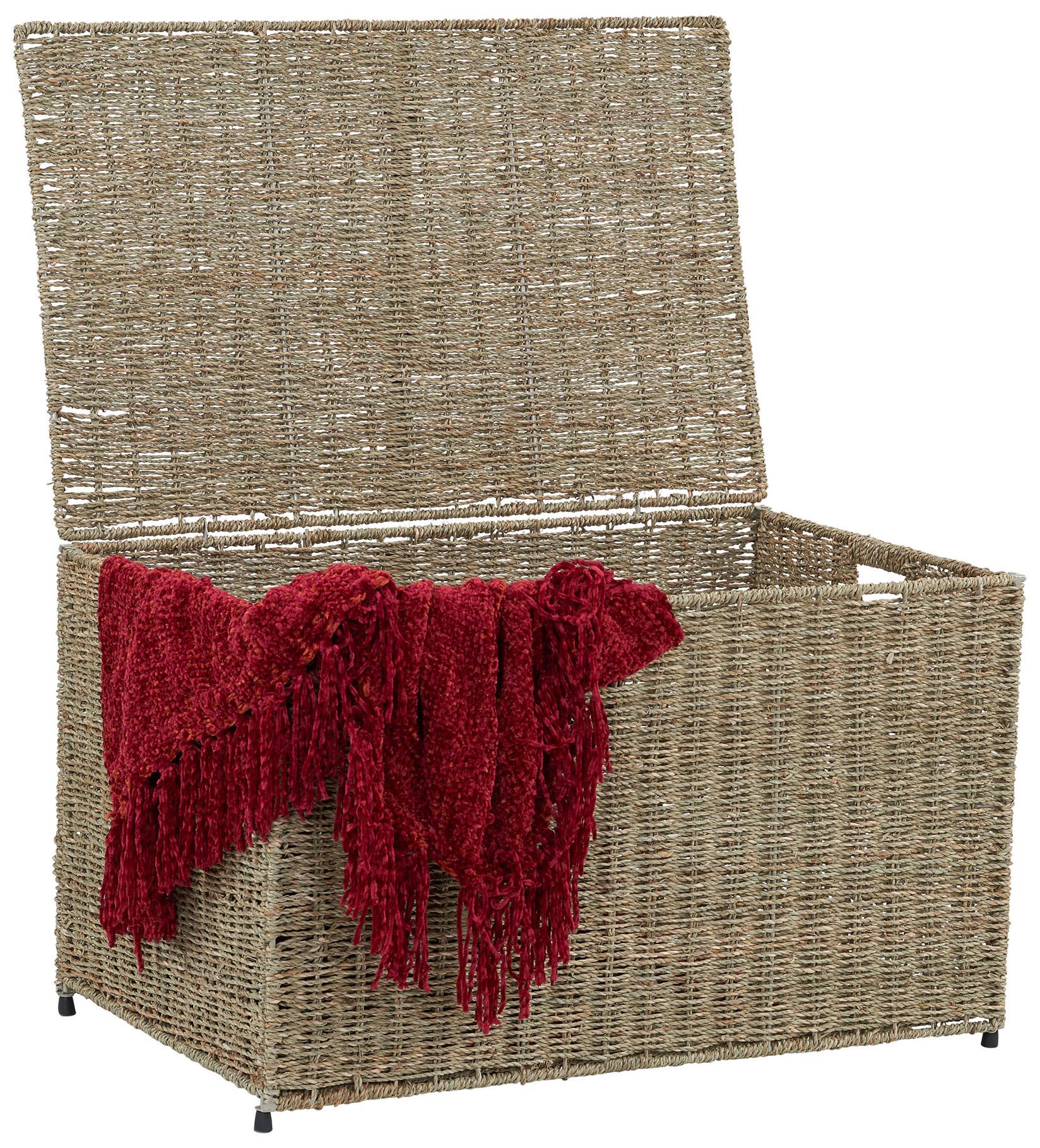 Image 6 Large Wicker Sturge Chest, Seagrass, Natural more views