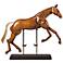 Large Wood Articulated Artist 14 1/2" Wide Horse Model