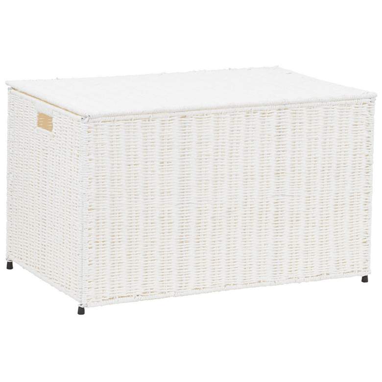 Image 2 Large Woven Sturge Chest, Paper Rope, Arctic White
