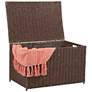 5_Large Woven Sturge Chest, Paper Rope, Coffee more views
