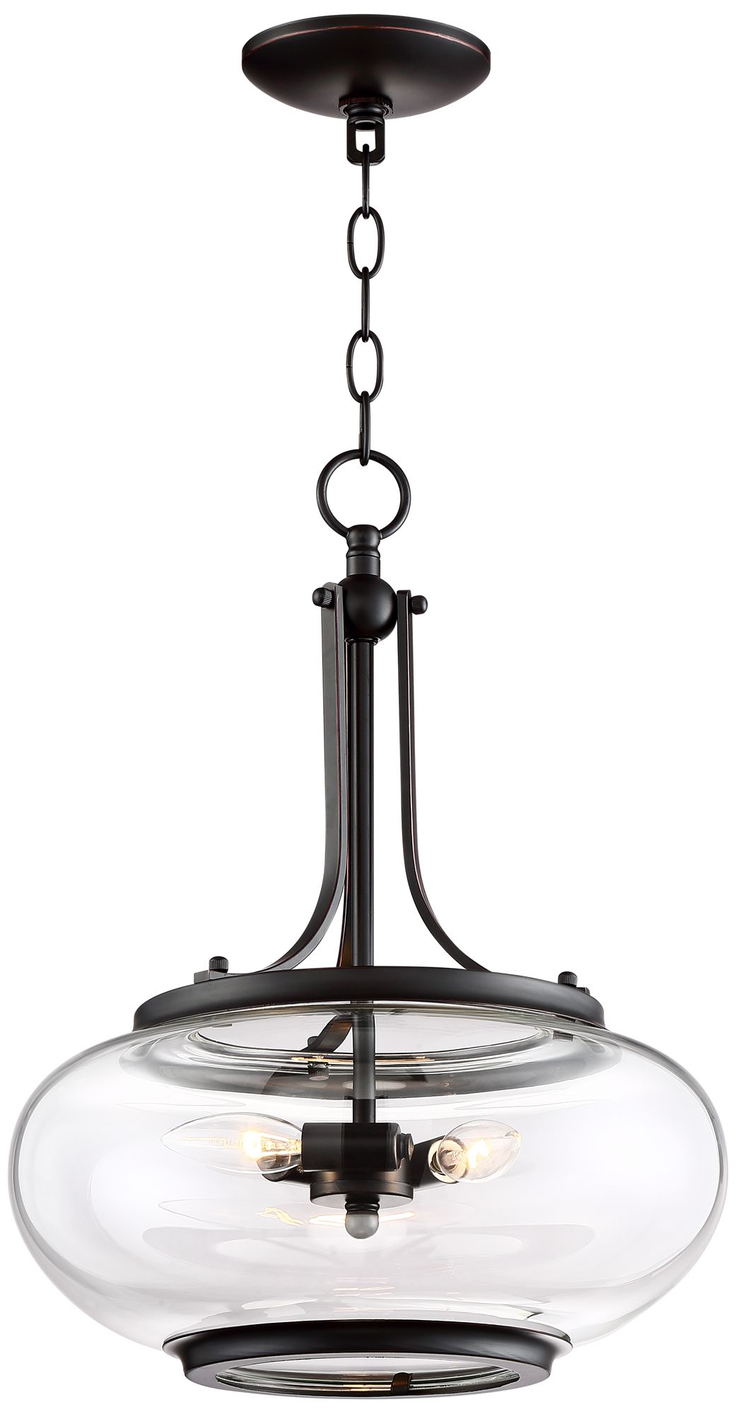 oil rubbed bronze 3 light pendant