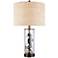 Largo Clear Glass Seahorse Table Lamp