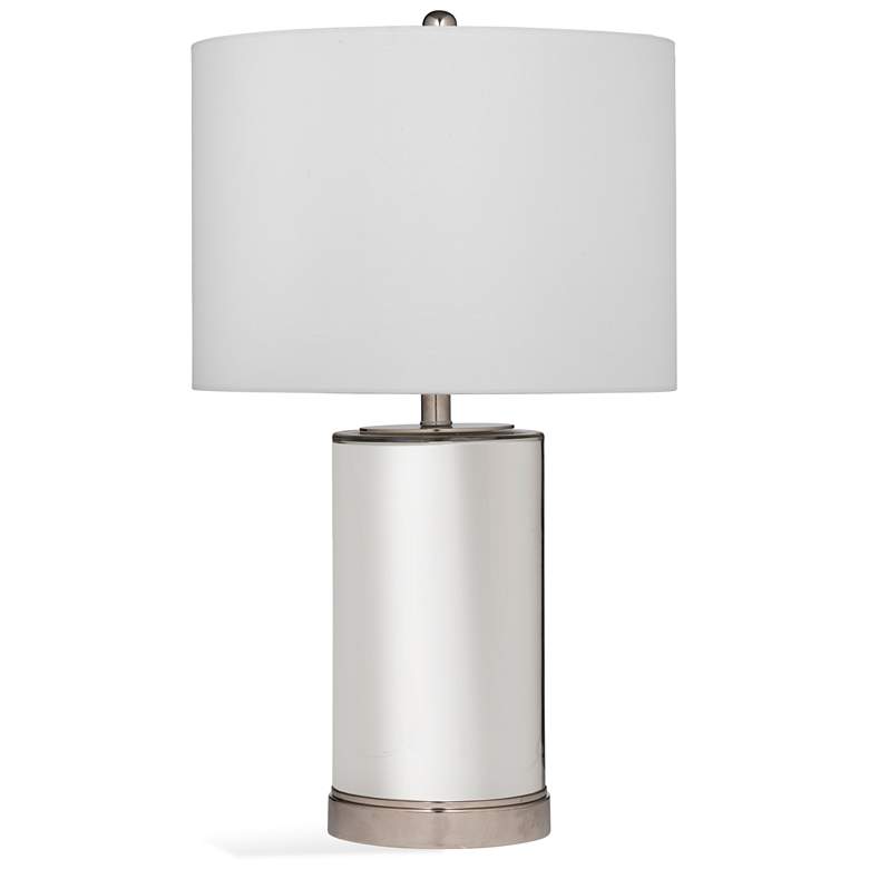 Image 1 Larisa 27 inch Modern Styled Silver Table Lamp
