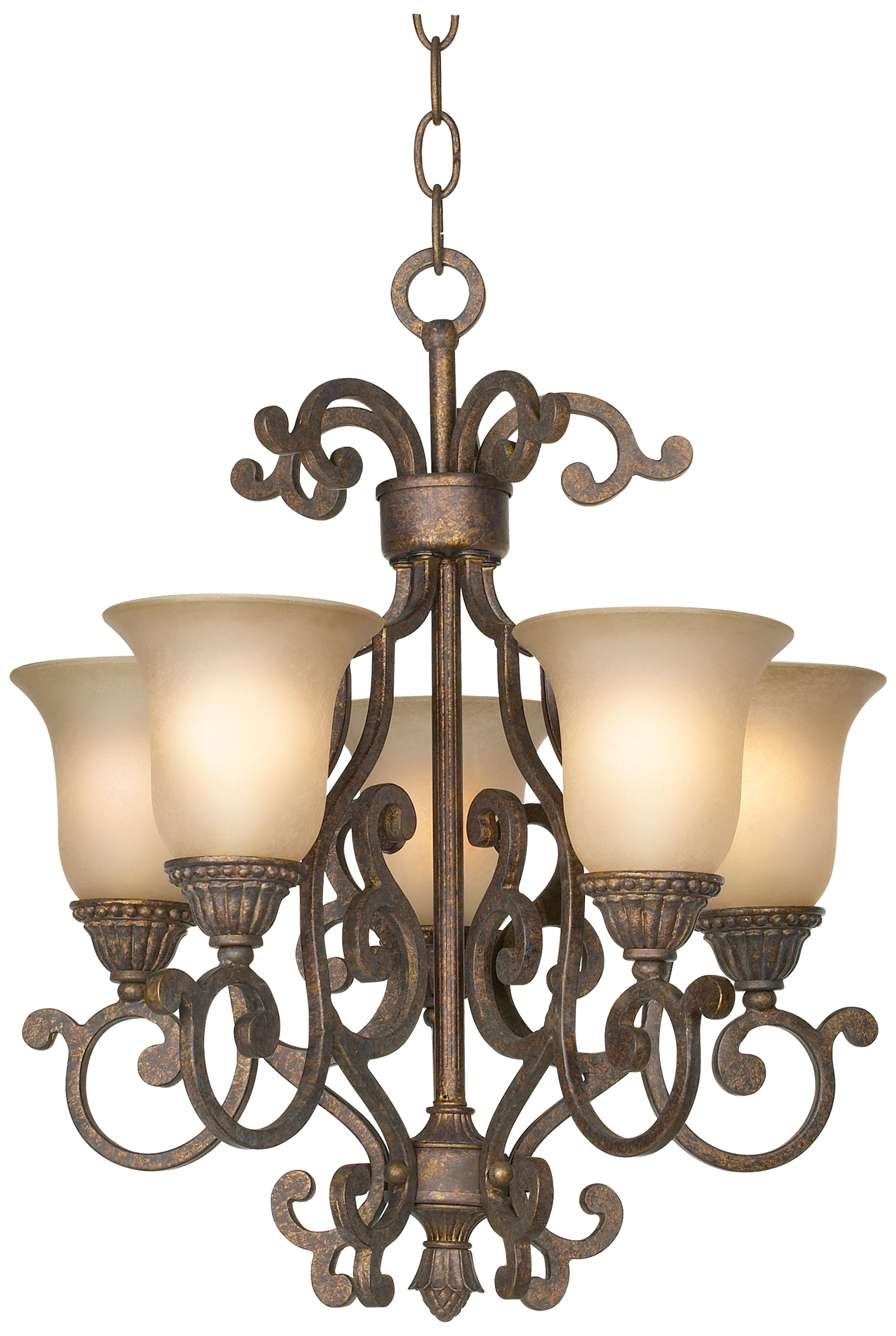 Larissa Collection 15 1/2" Wide Mini Chandelier
