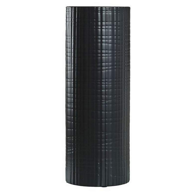 Image 1 Larissa Matte Black Ceramic Vase