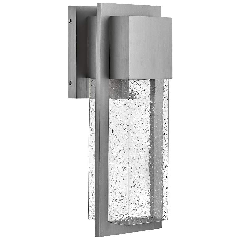 Image 1 Lark-Alex Outdoor-Medium Wall Mount Lantern-Antique Brushed Aluminum