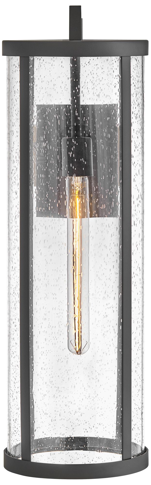 Image 5 Lark Alfie Outdoor Large Wall Mount Lantern 24" Black more views