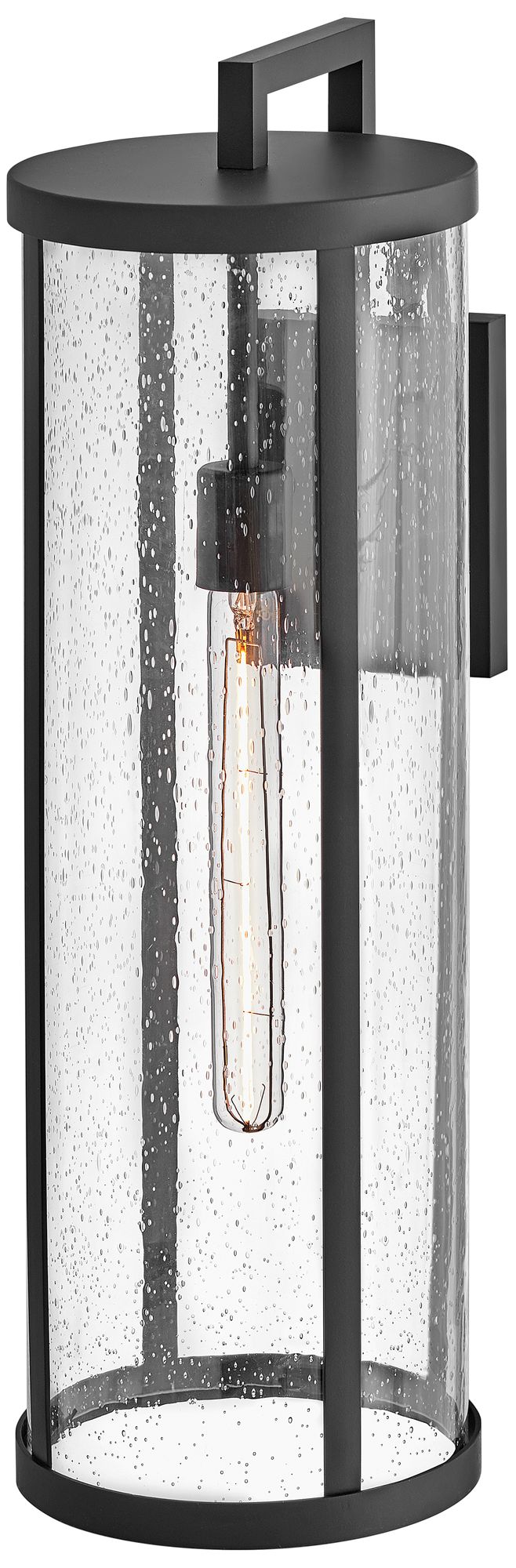 Image 6 Lark Alfie Outdoor Large Wall Mount Lantern 24" Black more views