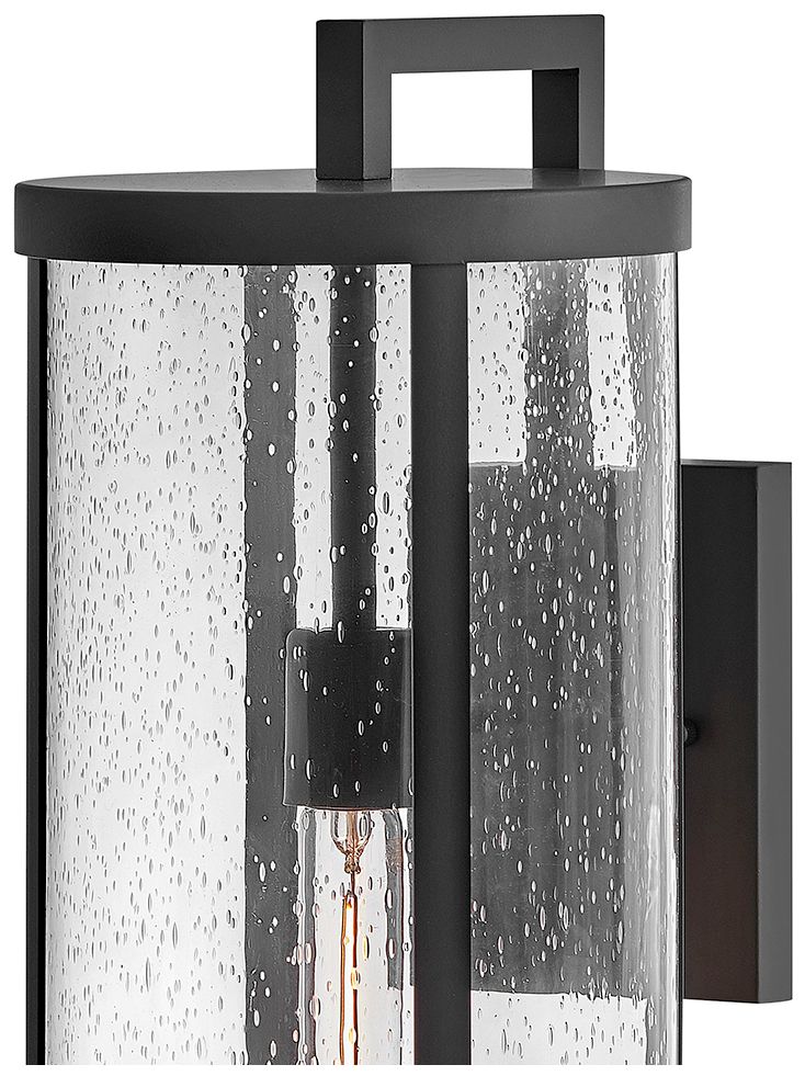 Lark Alfie Outdoor Large Wall Mount Lantern 24" Black