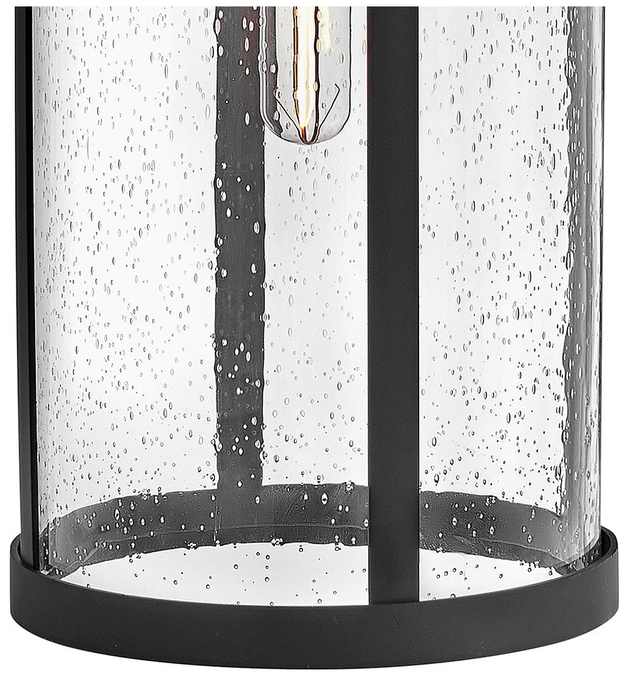Lark Alfie Outdoor Large Wall Mount Lantern 24" Black