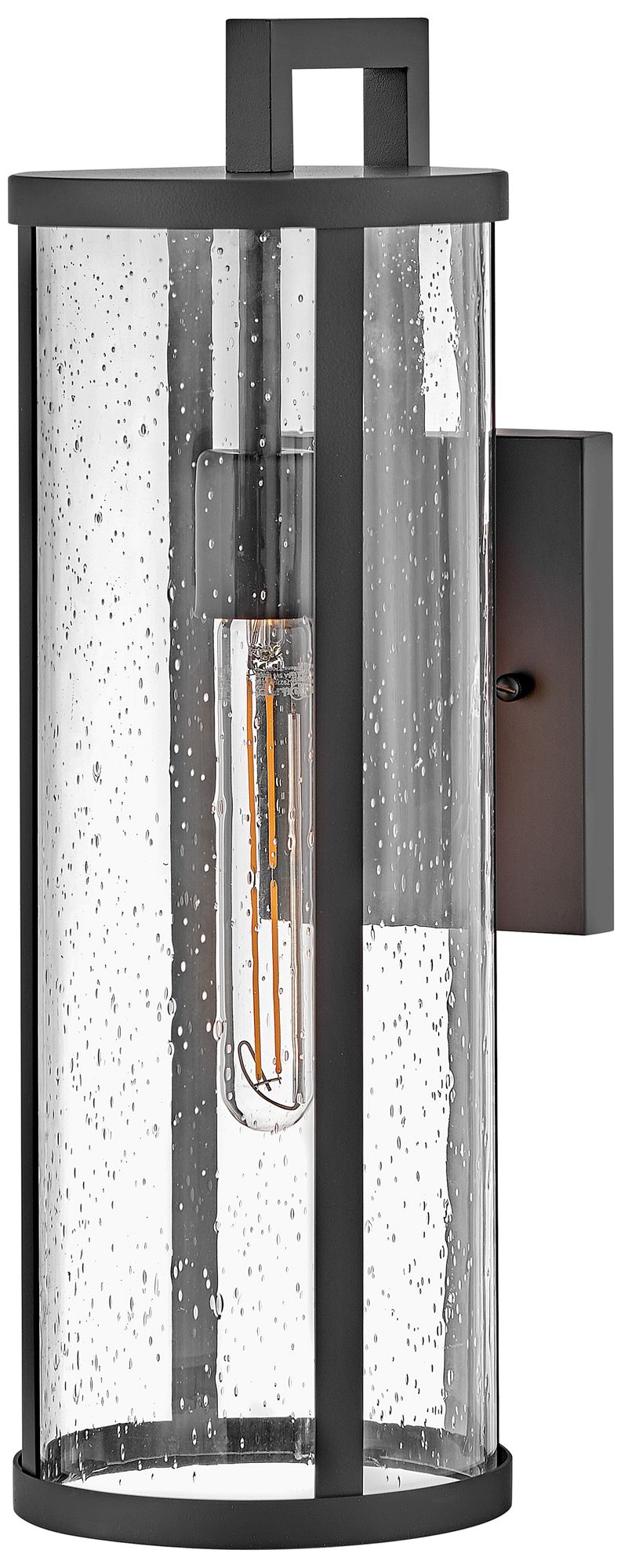 Image 2 Lark Alfie Outdoor Medium Wall Mount Lantern 18" Black more views