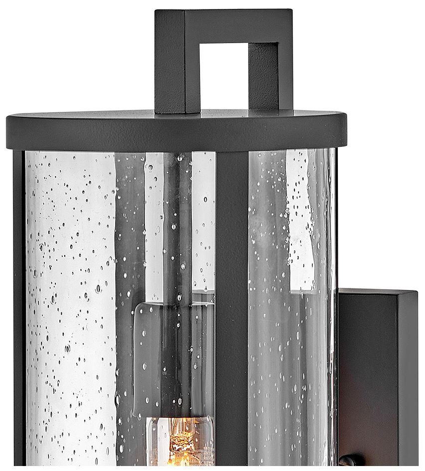 Lark Alfie Outdoor Medium Wall Mount Lantern 18" Black