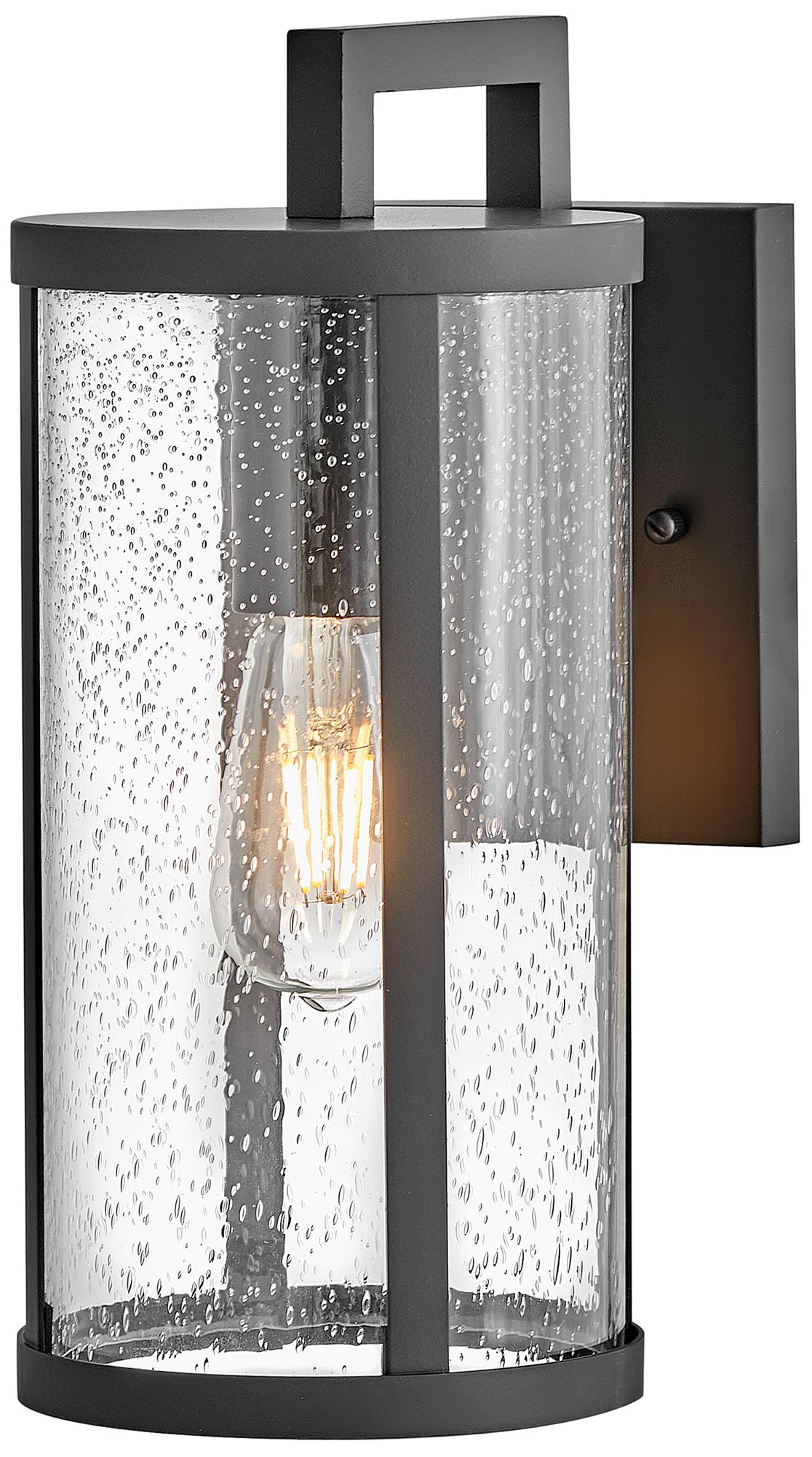 Image 6 Lark Alfie Outdoor Small Wall Mount Lantern 13" Black more views