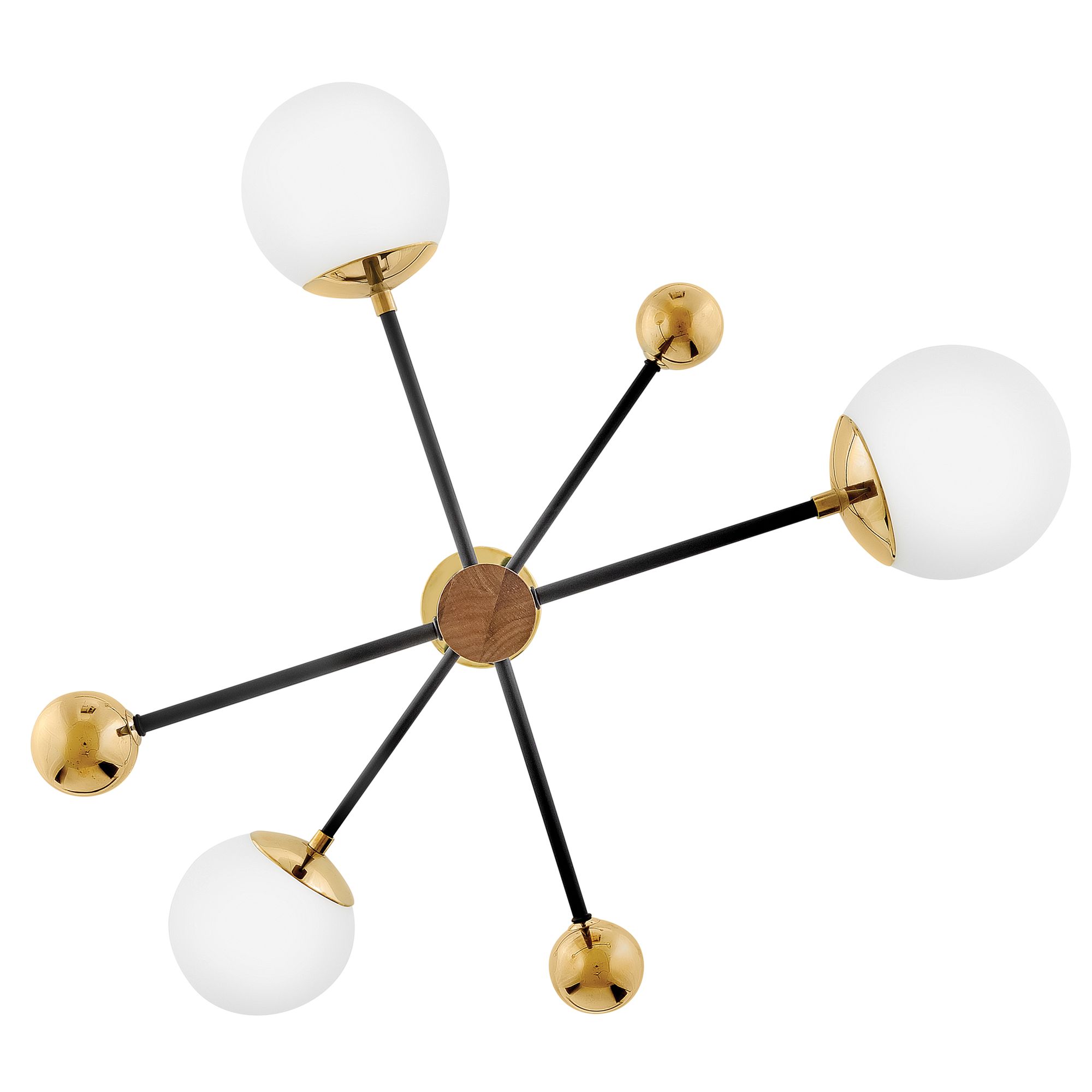 Image 6 Lark Auggie Medium Adjustable Multi Tier Chandelier 30.75" Bright Brass more views