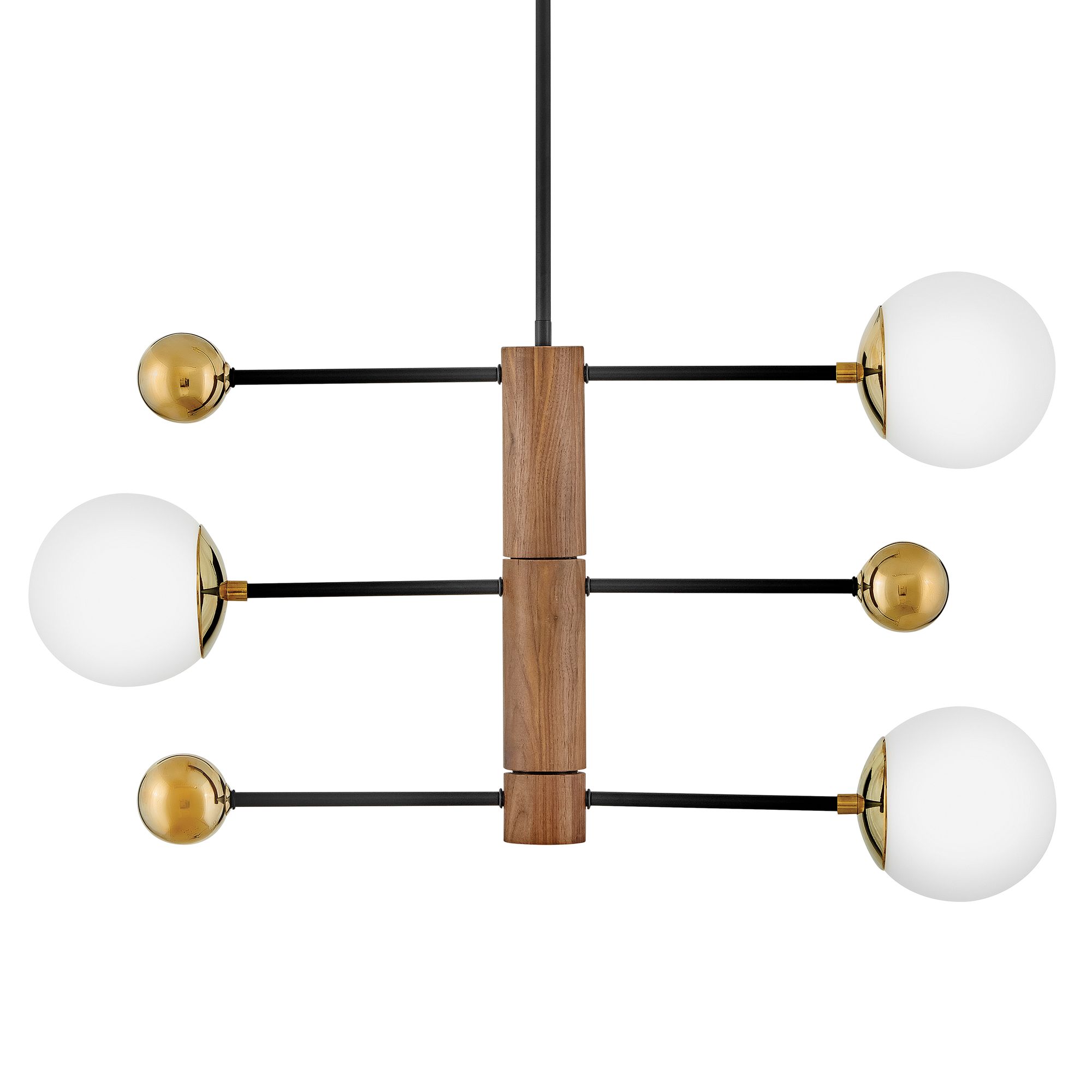 Image 7 Lark Auggie Medium Adjustable Multi Tier Chandelier 30.75" Bright Brass more views