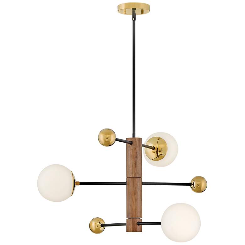 Image 3 Lark Auggie Medium Adjustable Multi Tier Chandelier Bright Brass more views