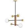 4_Lark Auggie Medium Adjustable Multi Tier Chandelier Bright Brass more views