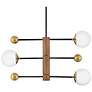 7_Lark Auggie Medium Adjustable Multi Tier Chandelier Bright Brass more views