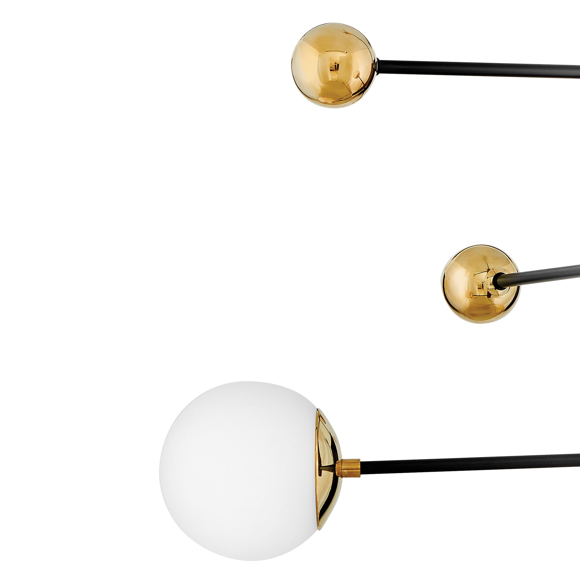 Lark Auggie Medium Adjustable Multi Tier Chandelier Bright Brass