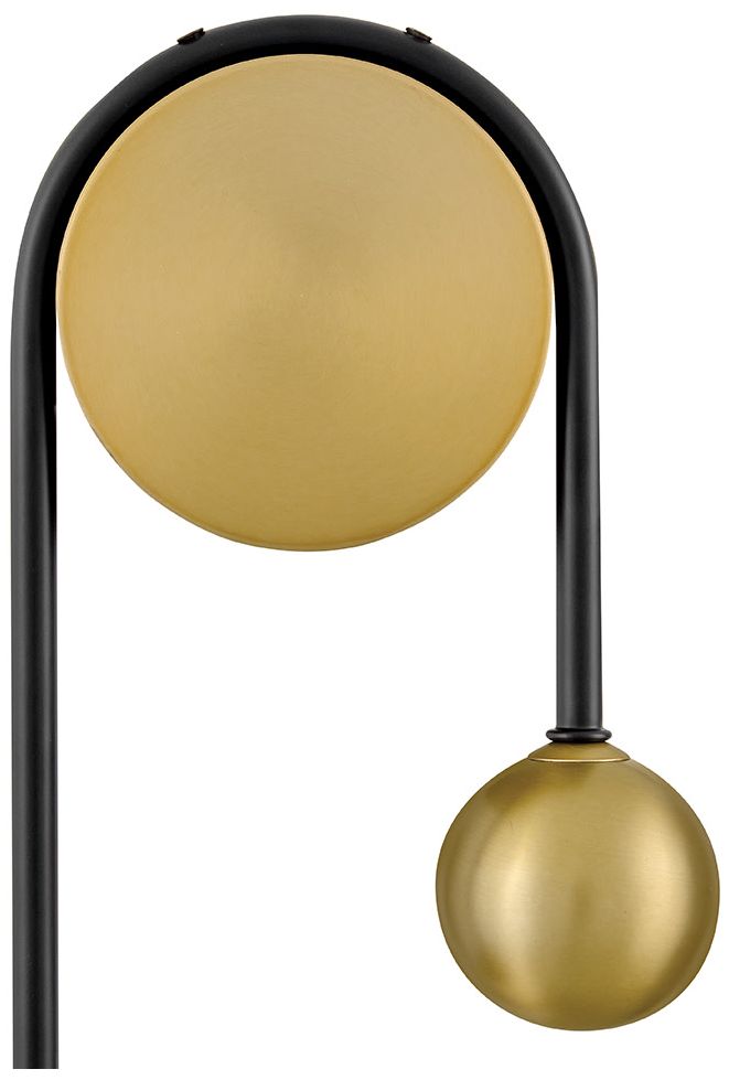 Image 3 Lark Auggie Medium Single Light Sconce 18" Black more views