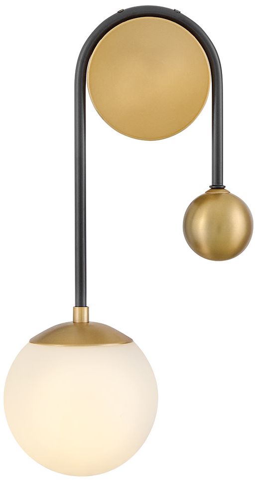 Image 6 Lark Auggie Medium Single Light Sconce 18" Black more views