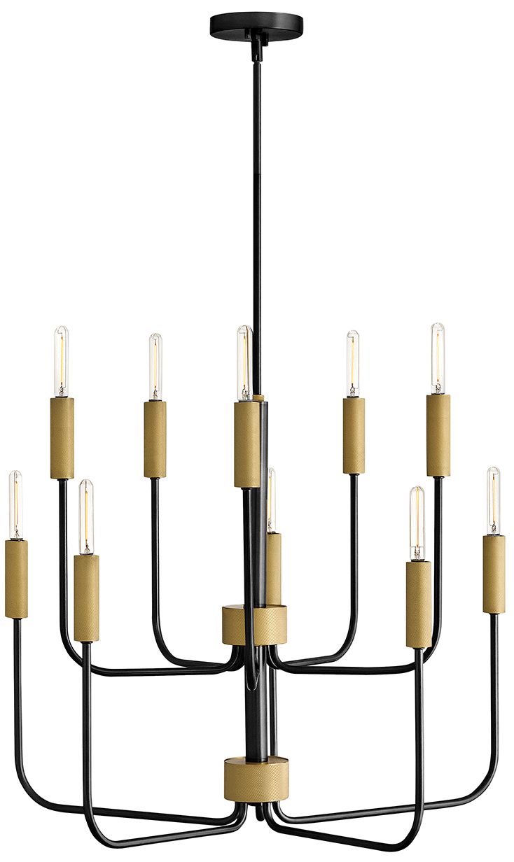 Lark Austen Interior Medium Multi Tier Chandelier 30" Black