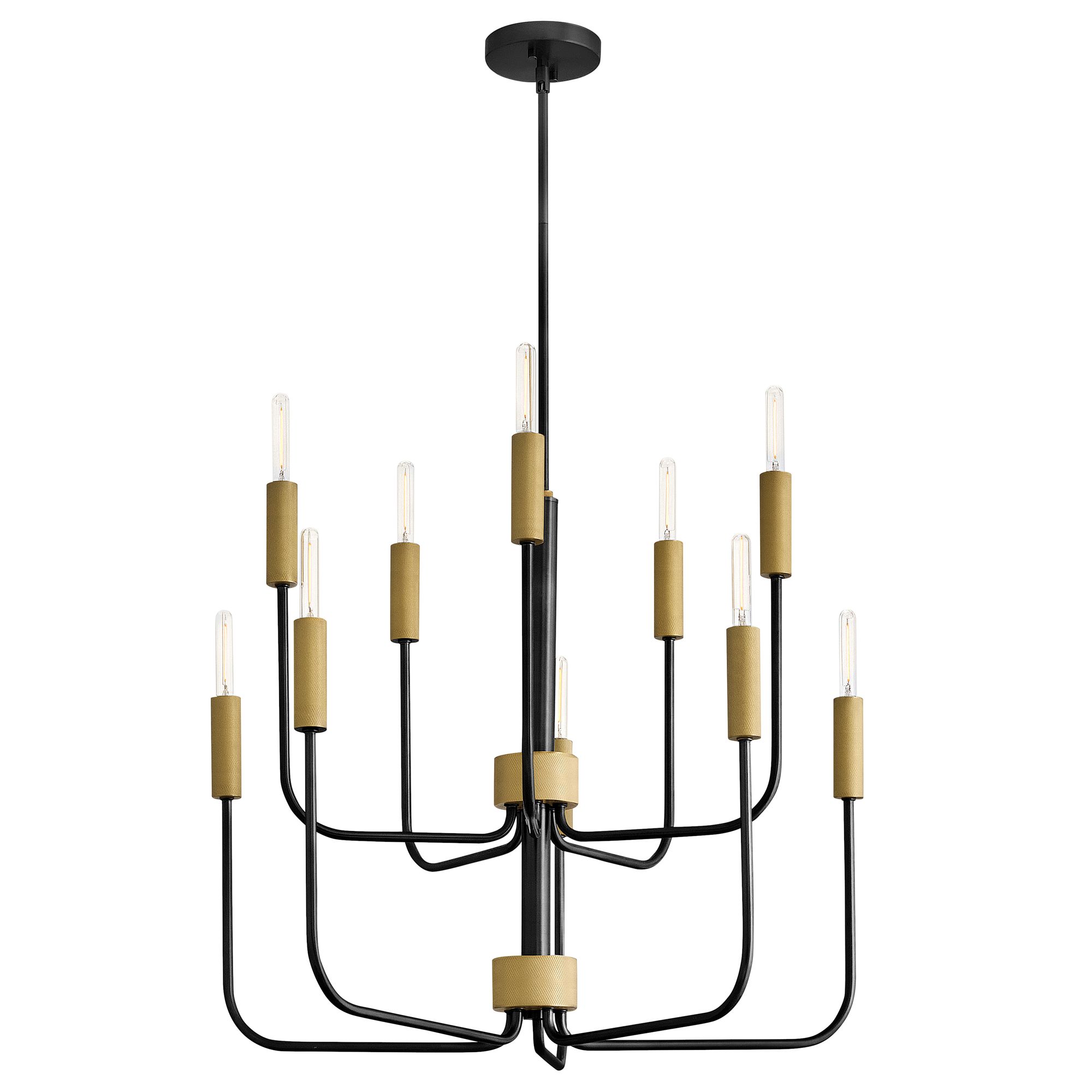 Image 3 Lark Austen Interior Medium Multi Tier Chandelier 30" Black more views