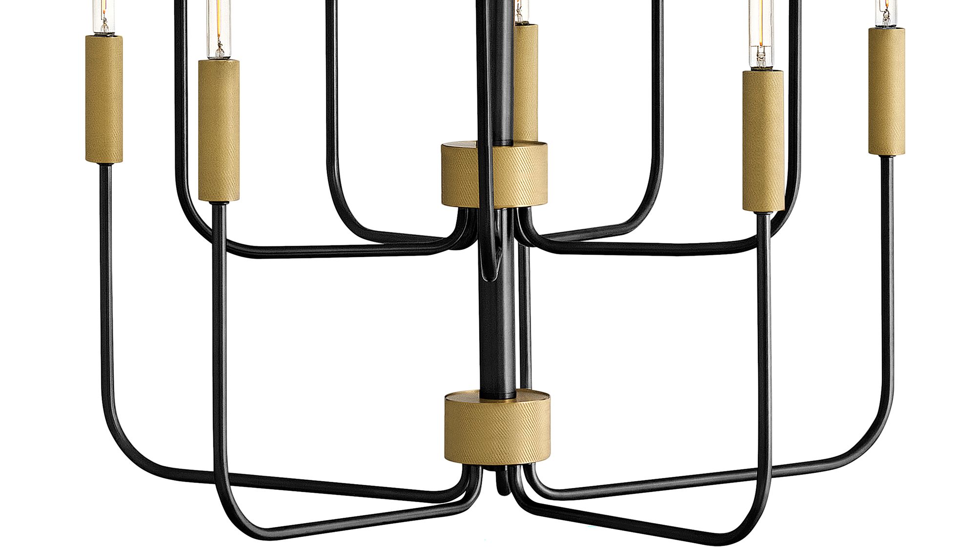 Image 6 Lark Austen Interior Medium Multi Tier Chandelier 30" Black more views