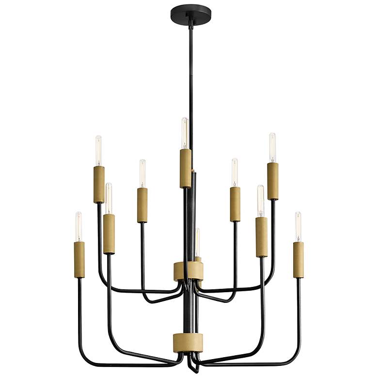 Image 3 Lark Austen Medium Multi Tier Chandelier Black more views