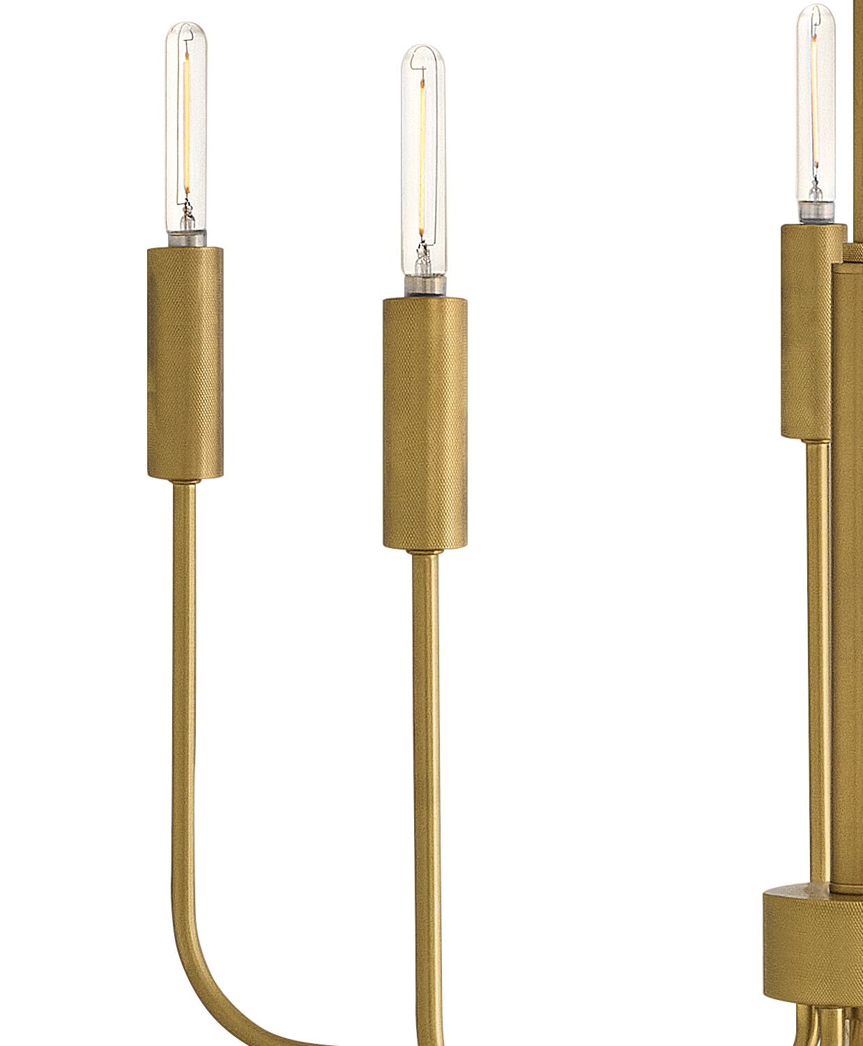 Image 6 Lark Austen Medium Single Tier Chandelier 28.25" Lacquered Brass more views