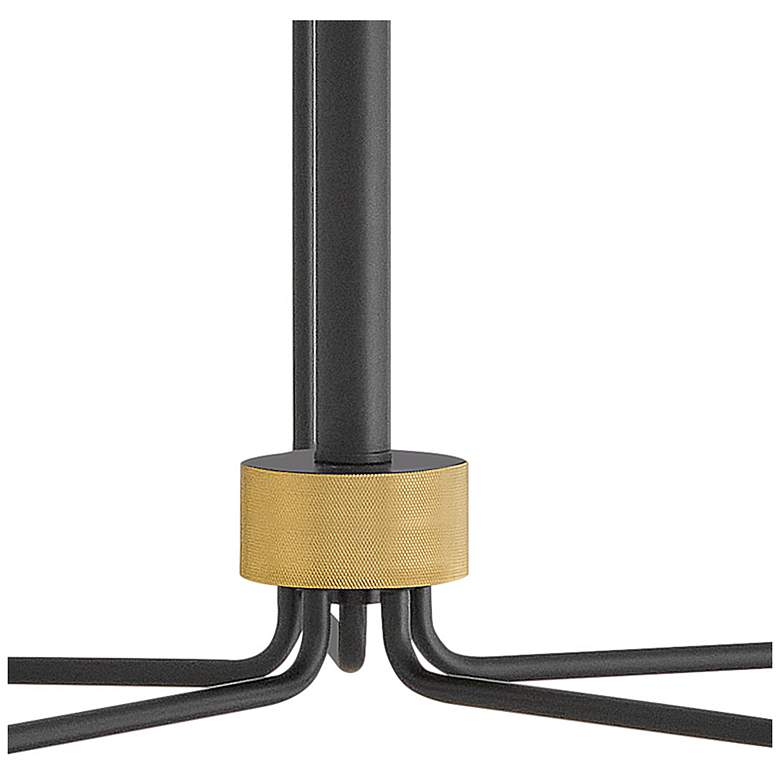 Image 7 Lark Austen Medium Single Tier Chandelier Black more views
