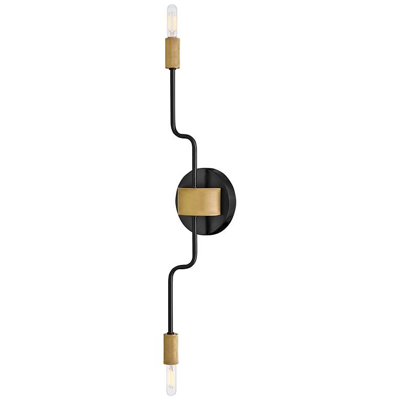Image 4 Lark Austen Medium Two Light Sconce Black more views