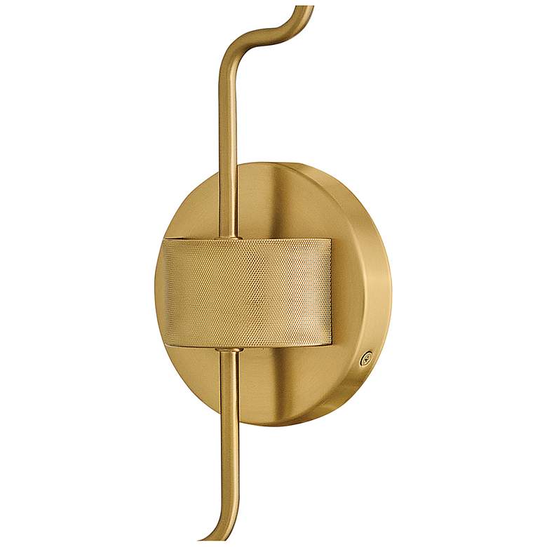 Image 7 Lark Austen Medium Two Light Sconce Lacquered Brass more views