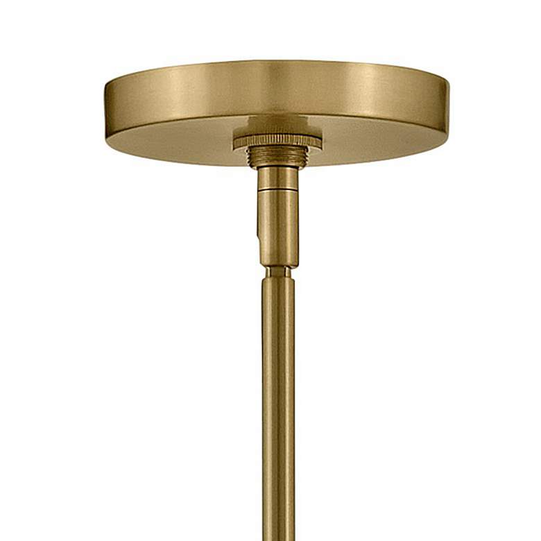 Image 4 Lark Axton Chandelier Medium Single Tier Chandelier Lacquered Brass more views