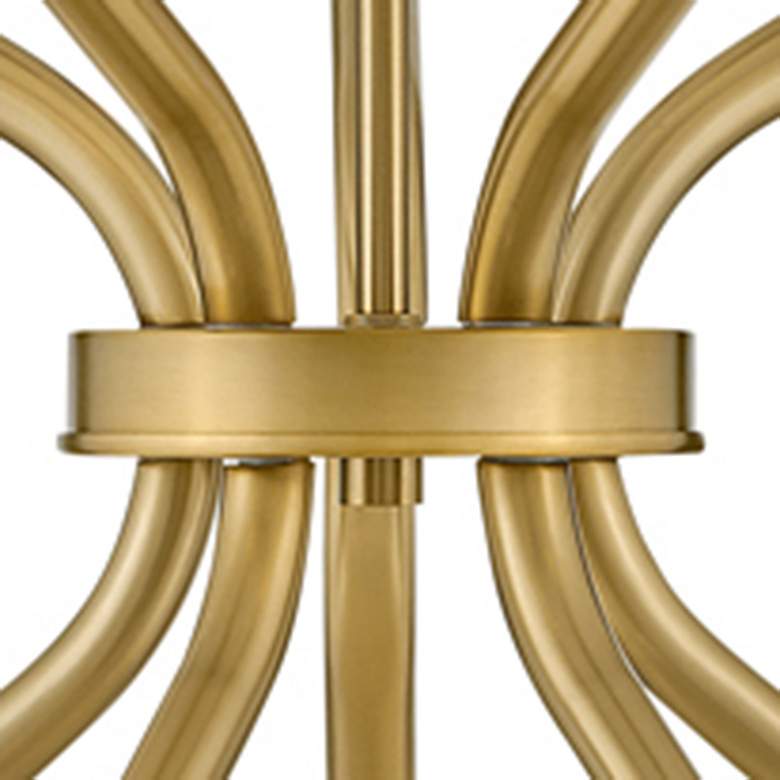 Image 6 Lark Axton Chandelier Medium Single Tier Chandelier Lacquered Brass more views