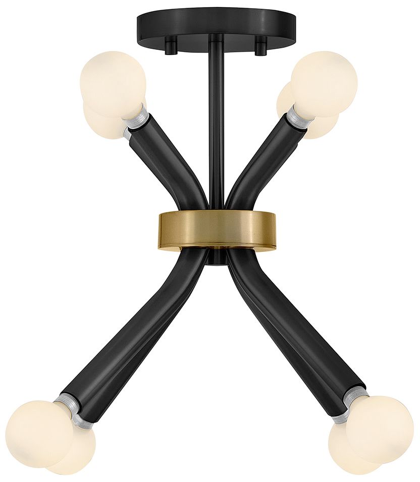 Image 7 Lark Axton Small Convertible Pendant 12.5" Black more views