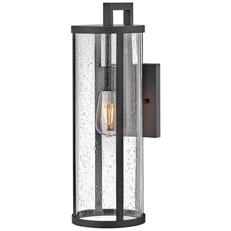 Image 3 Lark Banks Outdoor Medium Wall Mount Lantern Black more views
